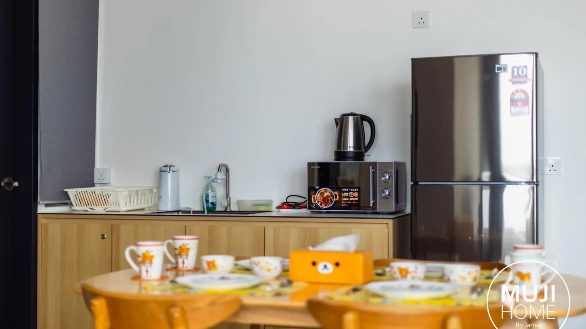 Muji X Rilakkuma Seaview 3Br Georgetown With Tv Box Apartment Jelutong 0*,