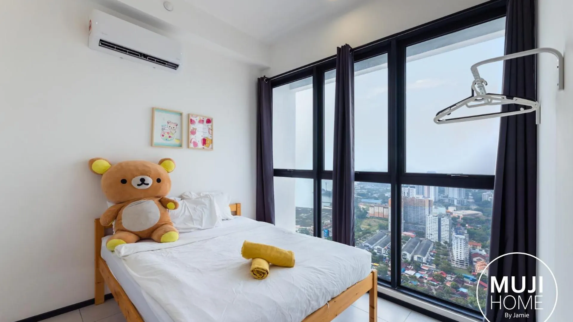 Muji X Rilakkuma Seaview 3Br Georgetown With Tv Box Apartment Jelutong Malaysia