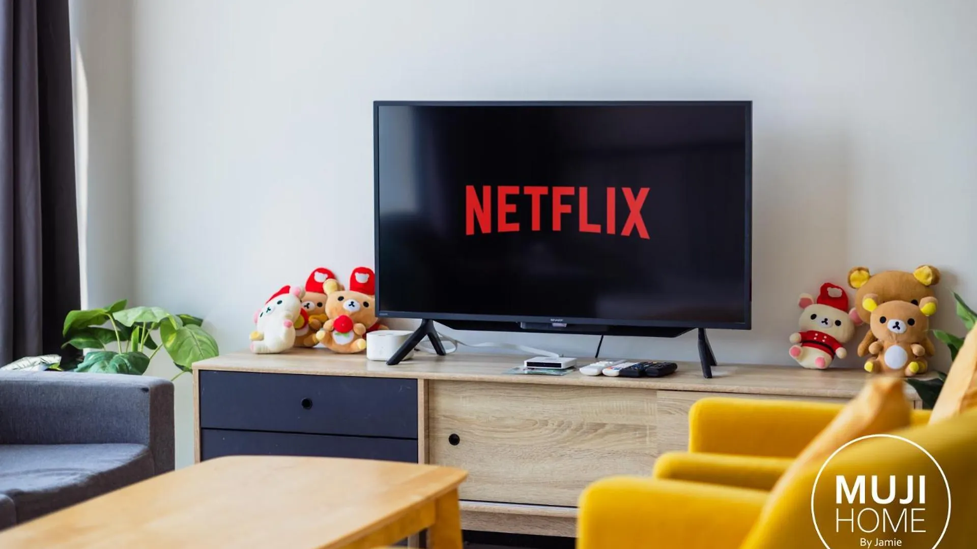 Muji X Rilakkuma Seaview 3Br Georgetown With Tv Box Apartment Jelutong