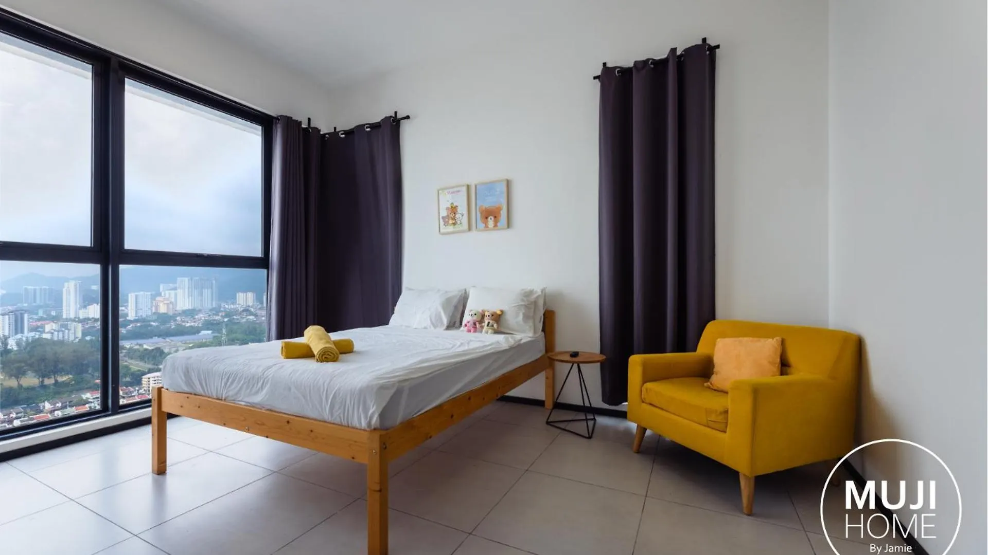 Muji X Rilakkuma Seaview 3Br Georgetown With Tv Box Apartment Jelutong