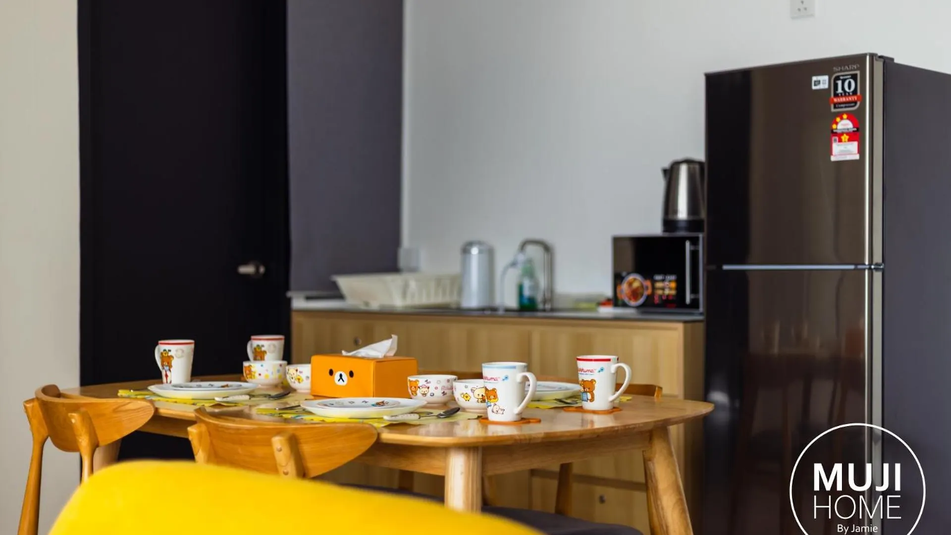 Muji X Rilakkuma Seaview 3Br Georgetown With Tv Box Apartment Jelutong 0*,  Malaysia