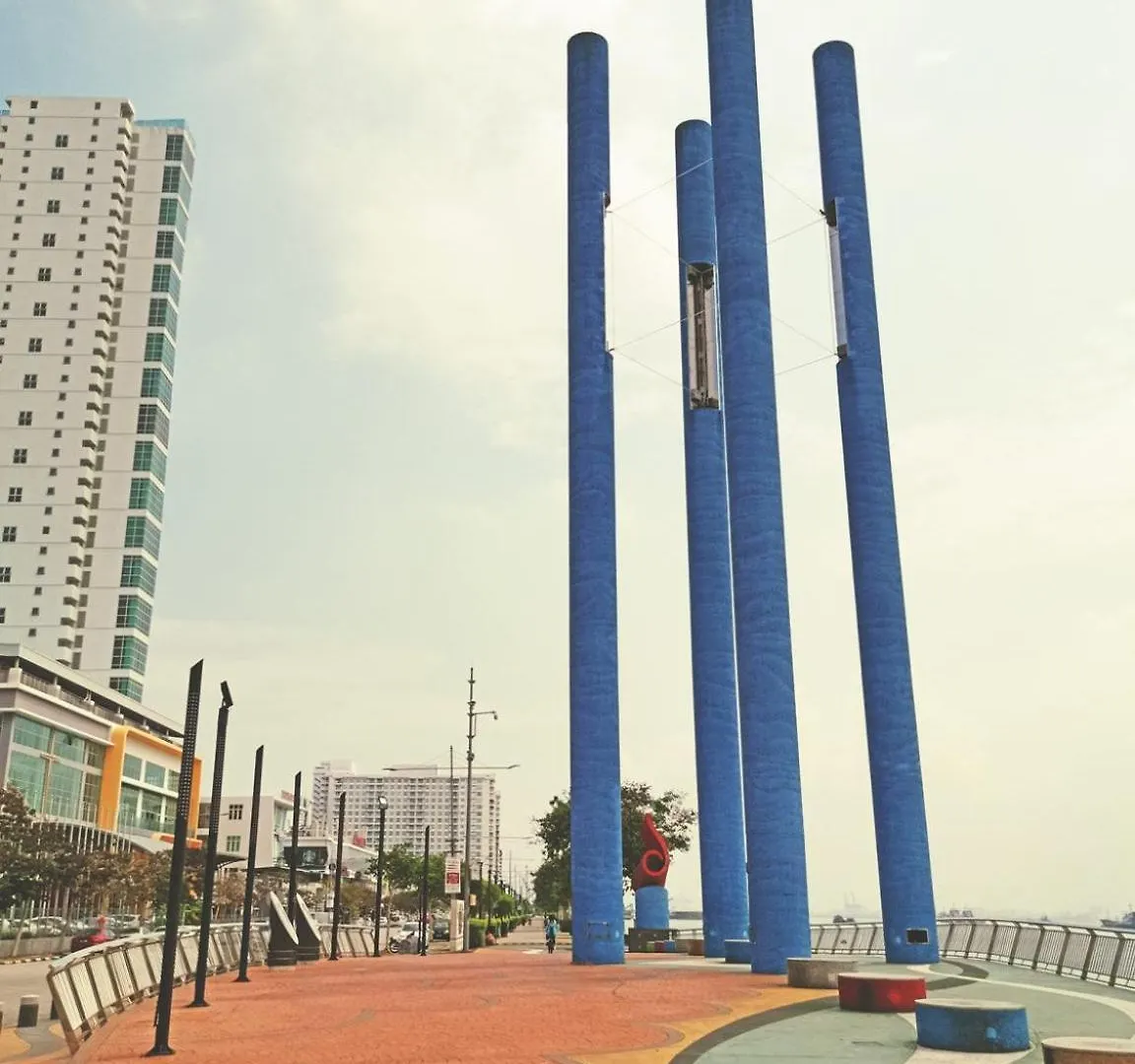 Muji X Rilakkuma Seaview 3Br Georgetown With Tv Box Apartment Jelutong Malaysia